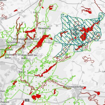 Themenkarte Schutzgebiete